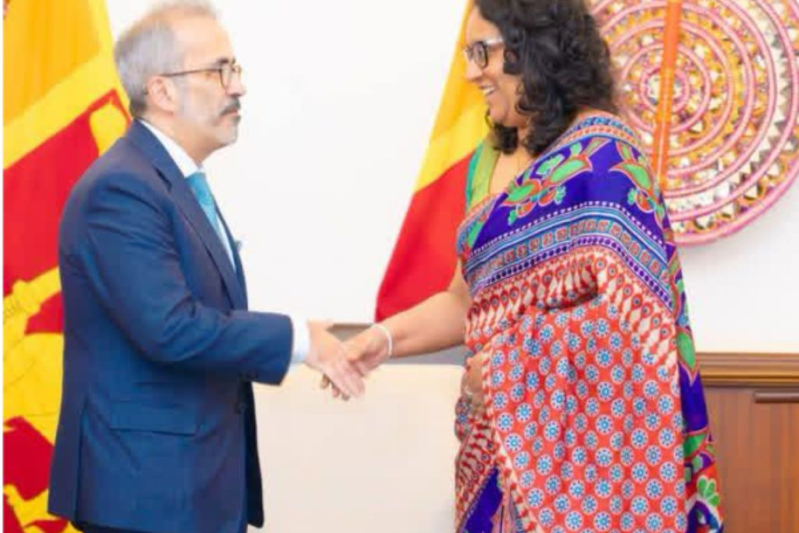  අග්‍රාමාත්‍ය තුමිය සහ  පෘතුගාලයේ විදේශ කටයුතු අමාත්‍යයවරයා අතර හමුවත්